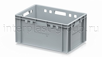 Ящик для мяса и колбасных изделий Е-3 серый в Йошкар-Оле