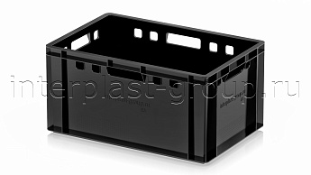 Ящик для мяса и колбасных изделий Е-3 черный в Йошкар-Оле