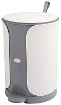 Контейнер для мусора Sтилъ с педалью 11 л серый 11 серый в Йошкар-Оле