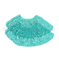 Бахилы бирюзовые 2000 шт (1000 пар), 16 мкм, однослойные, с одной резинкой, Эконом в Йошкар-Оле