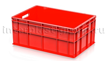 Ящик для молока, мяса, овощей и фруктов сплошной красный в Йошкар-Оле