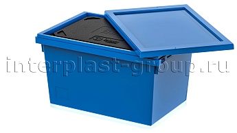 Изотермический контейнер KV 6432 в сборе с крышкой голубой в Йошкар-Оле Изотермический контейнер KV 6432 в сборе с крышкой голубой в Йошкар-Оле