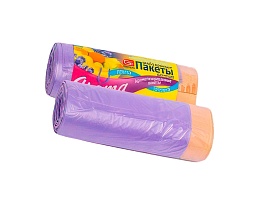 Мешки для мусора 35 л, ароматизированные, Лаванда, сиреневые, в рулоне 10 шт., ПНД, 12 мкм, 560х530 мм, GRIFON Aroma, 101-080 La в Йошкар-Оле Мешки для мусора 35 л, ароматизированные, Лаванда, сиреневые, в рулоне 10 шт., ПНД, 12 мкм, 560х530 мм, GRIFON Aroma, 101-080 La в Йошкар-Оле