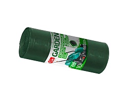 Мешки для мусора 240 л, двухслойные, зеленый, в рулоне 10 шт., ПВД 35 мкм, 1400х1100 мм, GRIFON PROFF GARDEN, 101-520 в Йошкар-Оле