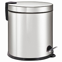Ведро-контейнер для мусора урна с педалью LAIMA Classic Plus, 20 л, зеркальное в Йошкар-Оле