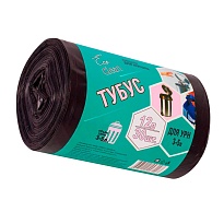 Мешки для мусора 12 л, черные, в рулоне 30 шт., ПНД, 6 мкм, 550х320 мм, Концепция Быта Tubus, 604936 в Йошкар-Оле Мешки для мусора 12 л, черные, в рулоне 30 шт., ПНД, 6 мкм, 550х320 мм, Концепция Быта Tubus, 604936 в Йошкар-Оле
