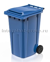 Контейнер для мусора 240 л голубой облегченный 240 голубой в Йошкар-Оле